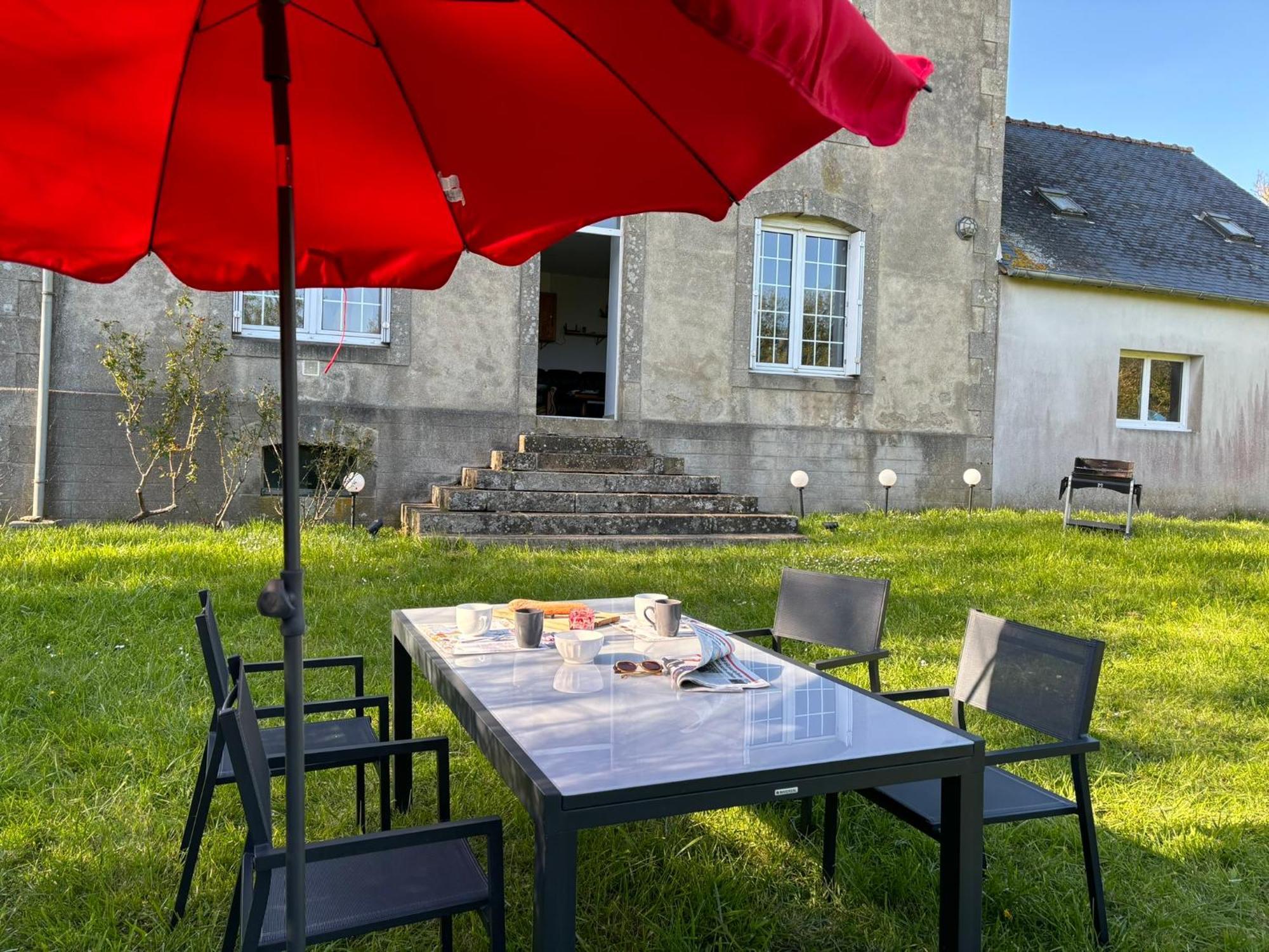 Jolie Maison De Campagne A 2Km De La Mer Plomodiern Eksteriør billede